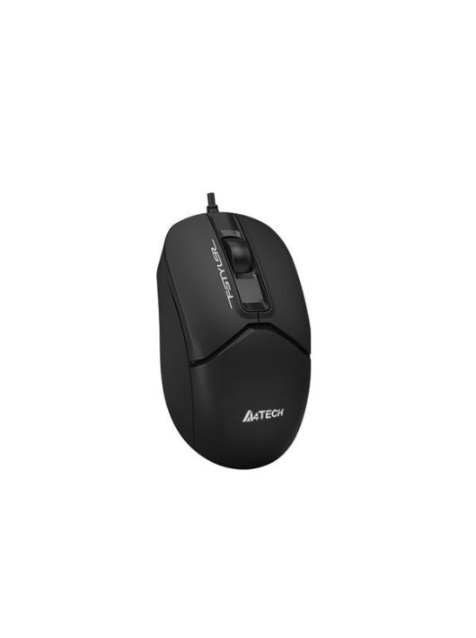 A4-Tech Fstyler FM12S Silent Click Optical Mouse Black