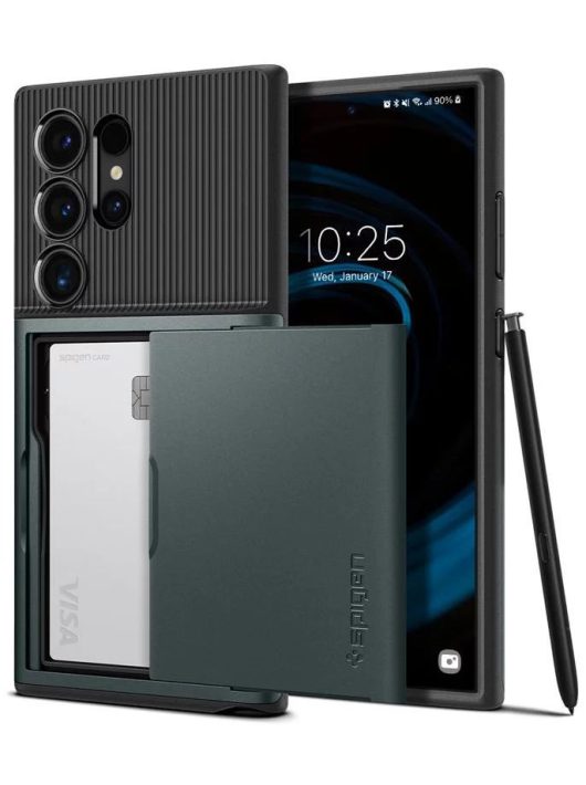 Spigen Slim Armor CS for Samsung Galaxy S24 Ultra Abyss Green