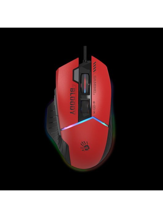 A4-Tech Bloody W95 Max Sports RGB Gaming Mouse Red