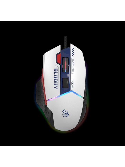 A4-Tech Bloody W95 Max USB Sports RGB Gaming Mouse Navy