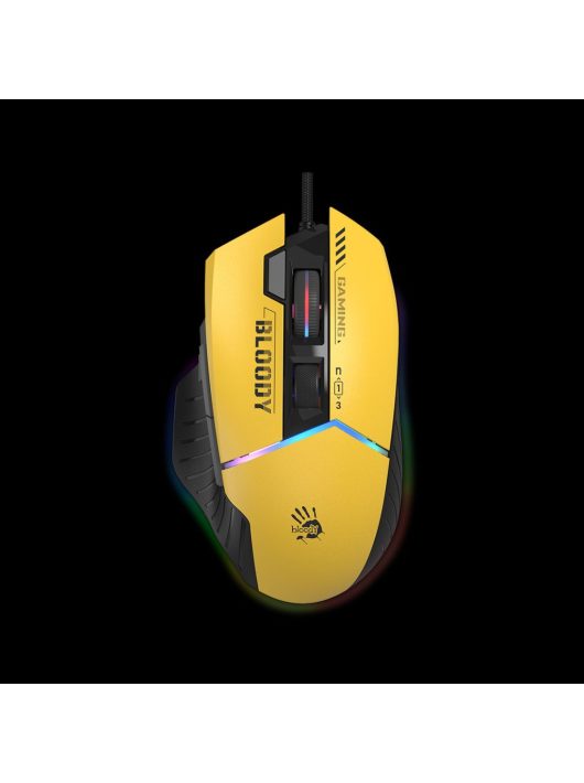 A4-Tech Bloody W95 Max Sports RGB Gaming Mouse Lime