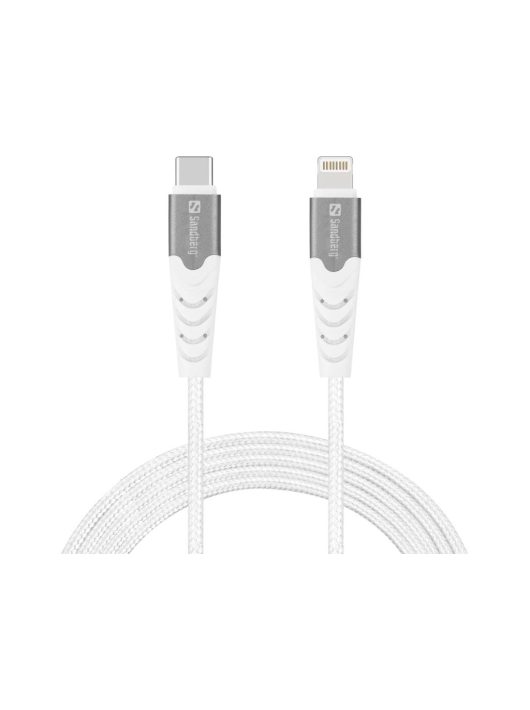 Sandberg USB-C PD to Lightning MFI 2m White