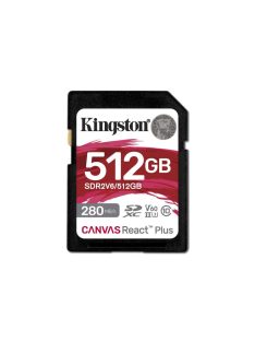 Kingston 512GB SDXC Canvas React Plus Class 10 UHS-II U3 V60