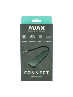 Avax HB611 CONNECT+ 5in1 Multi HUB Black