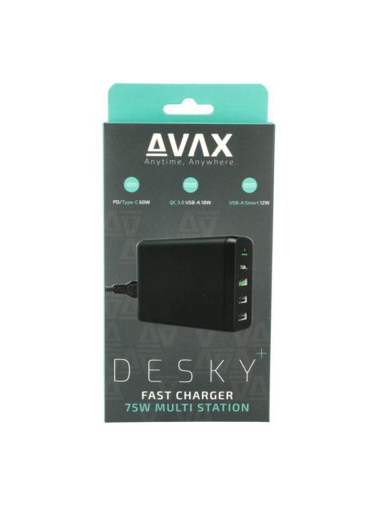 Avax DC611 DESKY+ 75W Charger Black