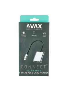 Avax AD600 CONNECT+ Card Reader Silver