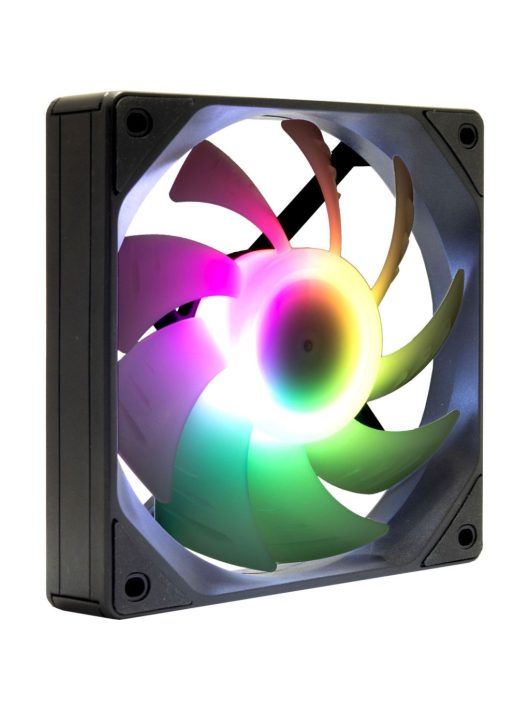 Inter-Tech ES-011 120mm fan with A-RGB Lighting and PWM controls