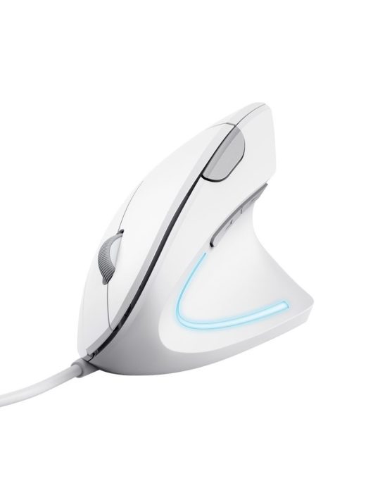 Trust Verto Vertical Ergonomic Mouse White