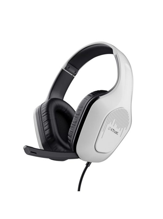 Trust GXT415 Zirox Lightweight Gaming Headset White