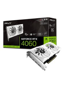 PNY GeForce RTX4060 8GB DDR6 OC XLR8 Verto DF White Edition