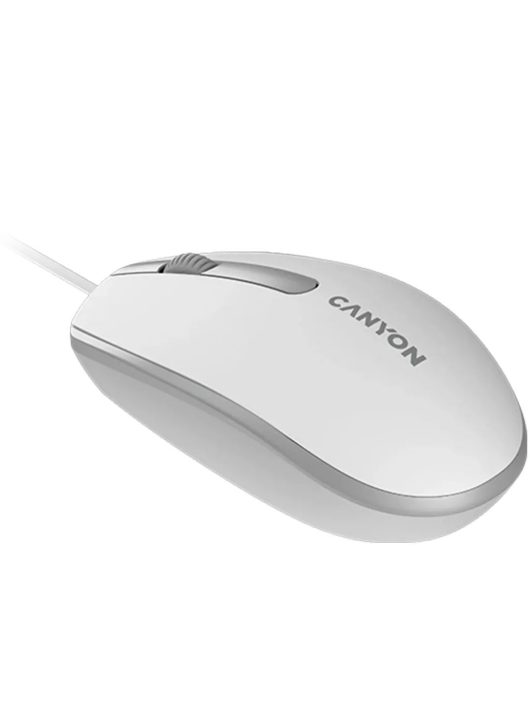 Canyon CNE-CMS10WG wired mouse White/Grey