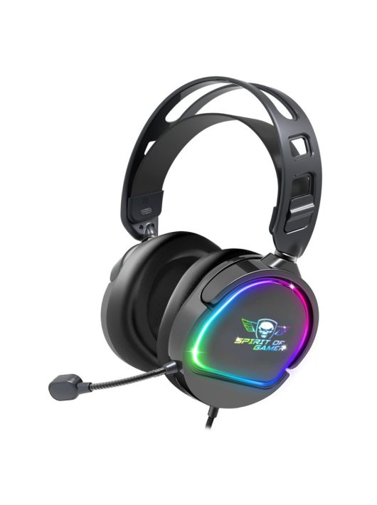 Spirit Of Gamer PRO H6 RGB Gaming Headset Dark