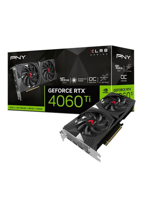 PNY RTX4060 Ti 16GB DDR6 XLR8 Gaming Dual Fan OC