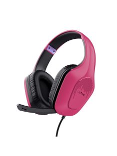 Trust GXT415 Zirox Lightweight Gaming Headset Pink