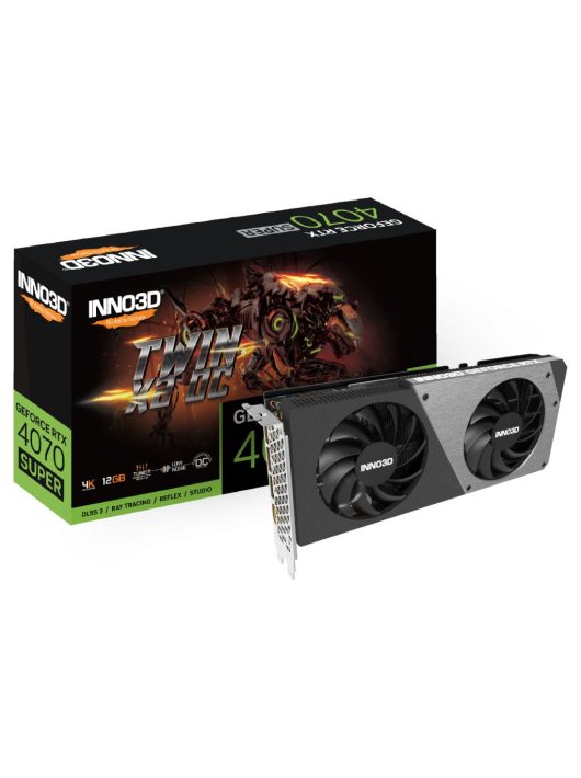 Inno3D GeForce RTX4070 Super 12GB DDR6X Twin 2X OC