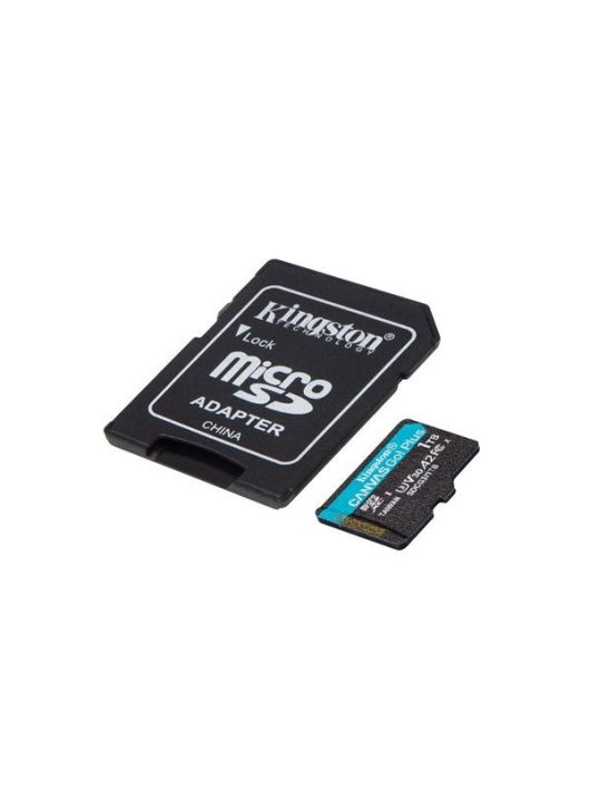 Kingston 1TB microSDXC Canvas Go! Plus Class 10 170R A2 U3 V30 Card + adapterrel