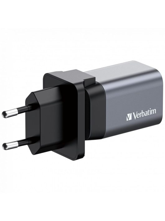 Verbatim 35W 2-Port GaN Wall Charger Black