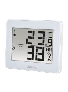 Hama TH-130 Thermo / Hygrometer Időjárás Állomás White