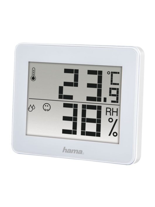 Hama TH-130 Thermo / Hygrometer Időjárás Állomás White