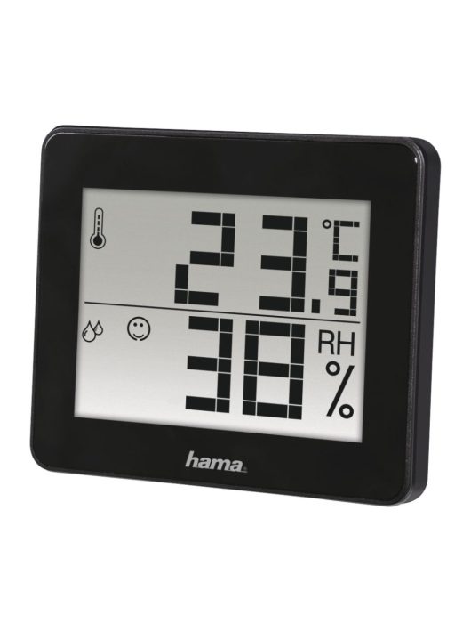 Hama TH-130 Thermo / Hygrometer Időjárás Állomás Black