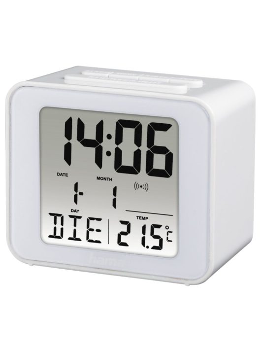 Hama Cube Digital Clock White