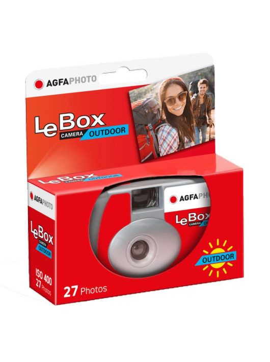 Agfa Photo LeBox Outdoor Grey/Red