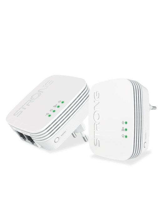 Strong Powerline 600 Duo Wi-Fi Mini Powerline Adapter Kit