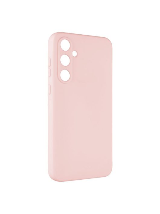 FIXED Story gumirozott telefontok Samsung Galaxy A35 5G készülékhez, pink, FIXST-1262-PK