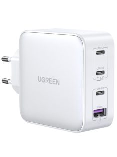   UGREEN USB-A+3xUSB-C 100W GaN Tech Fast Wall Charger EU White