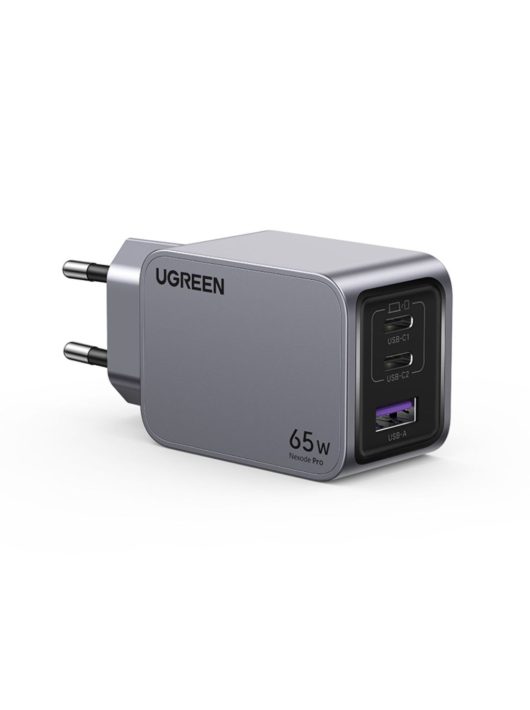 UGREEN Nexode Pro 65W GaN Charger with USB-C Cable Grey