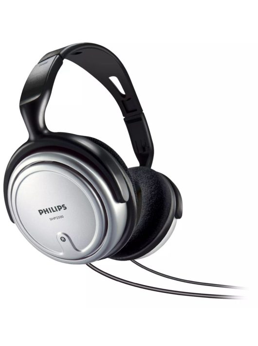 Philips SHP2500/10 Headphones Black/Silver