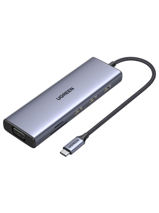 UGREEN USB-C 9-in-1 Hub with 4K HDMI Grey