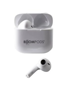 Boompods Compact Buds Bluetooth Headset White