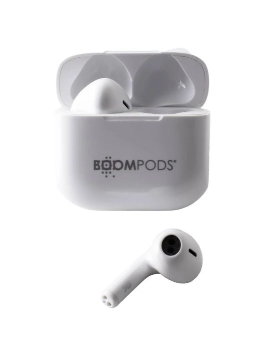 Boompods Compact Buds Bluetooth Headset White