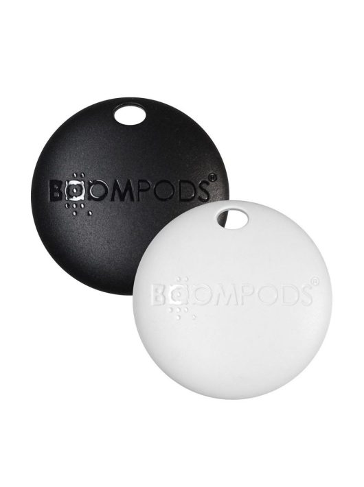 Boompods Boomtag Bluetooth Tracker Black+White 2db/csomag