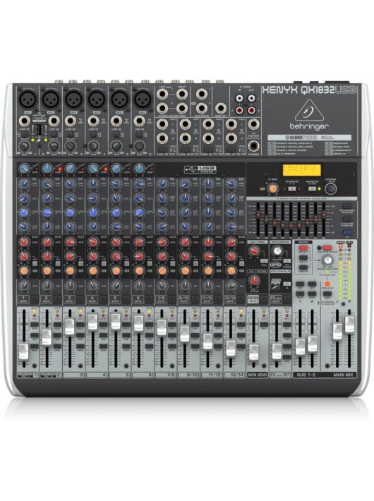 Behringer QX1832USB Keverőpult Silver/Grey