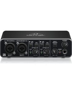   Behringer UMC202HD Audiophile 2x2, 24-Bit/192 kHz USB Audio Interface with Midas Mic Preamplifiers