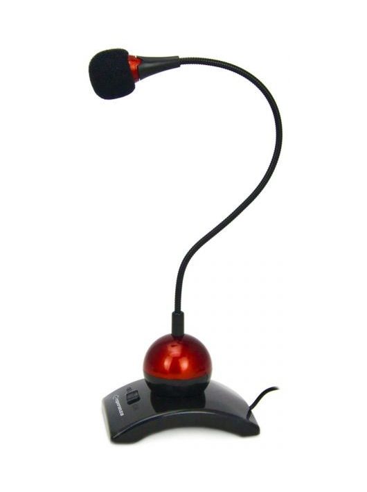 Esperanza EH130 Chat Desktop Microphone Black/Red