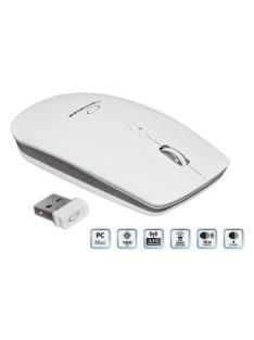 Esperanza Saturn Wireless 4D optical Mouse White