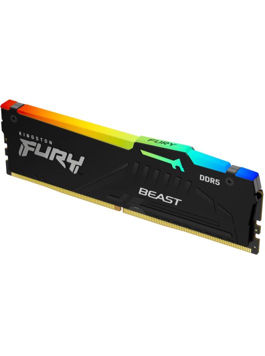 Kingston 16GB DDR5 6000MHz Fury Beast RGB XMP Black