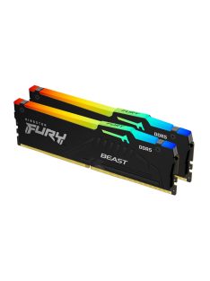   Kingston 32GB DDR5 6000MHz Kit(2x16GB) Fury Beast RGB XMP Black