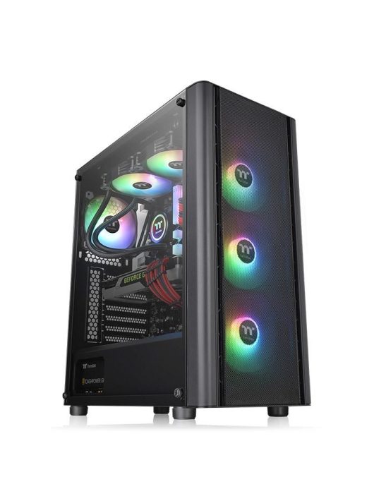 Thermaltake V250 ARGB Tempered Glass Black