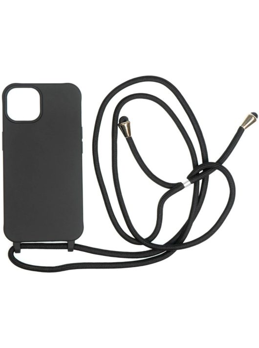 Mobile Origin Lanyard Case for iPhone 14 Black 