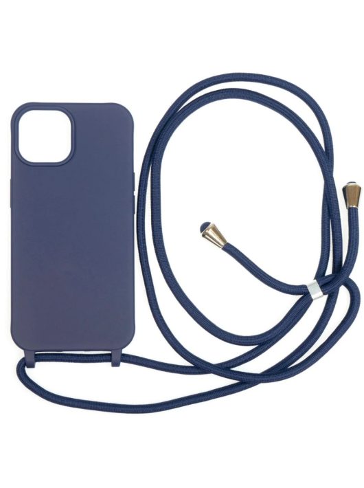 Mobile Origin Lanyard Case iPhone 15 Blue