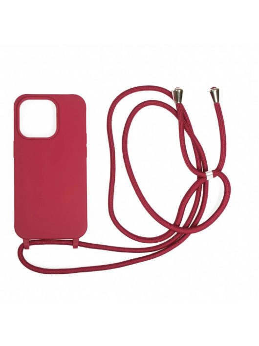 Mobile Origin Lanyard Case iPhone 14 Pro Cherry