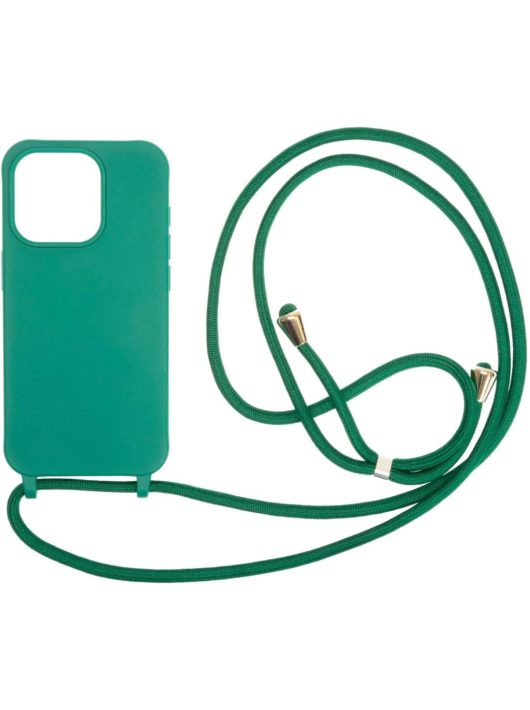 Mobile Origin Lanyard Case iPhone 15 Pro Dark Green 