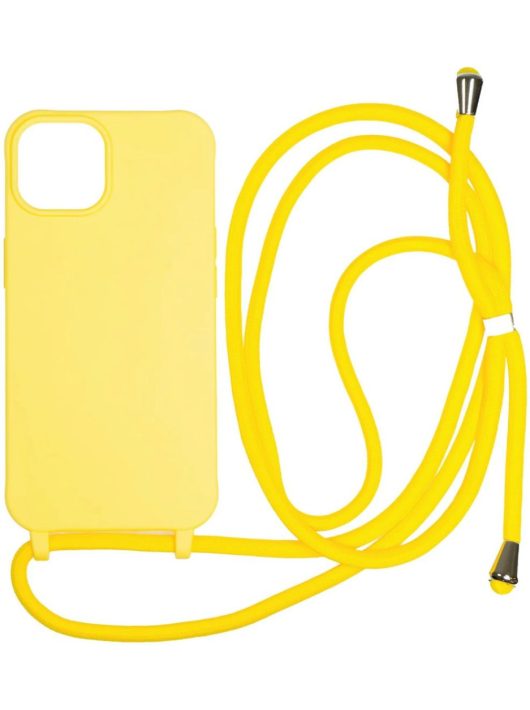 Mobile Origin Lanyard Case iPhone 14 Yellow 