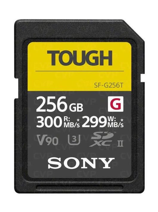 Sony 256GB SDXC Tough UHS-II CL10 U3 V90