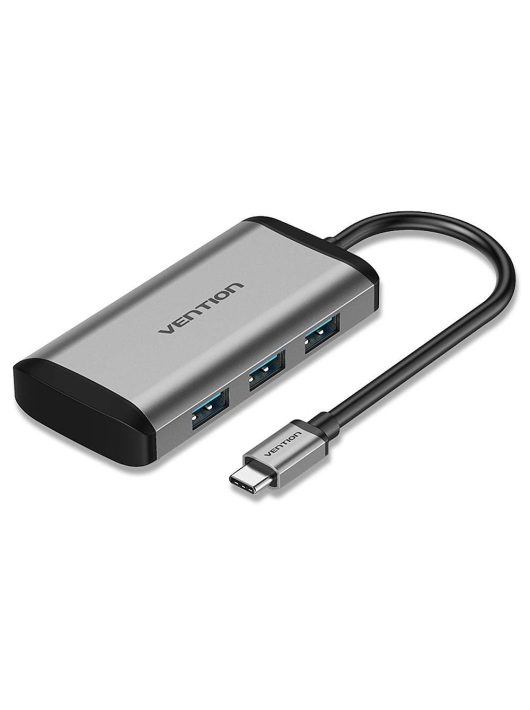 Vention 3-portos USB3.0 HUB Grey