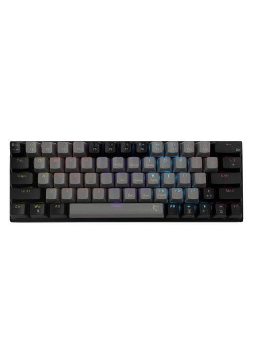 White Shark Wakizashi Red Switches Gaming Keyboard Grey/Black US